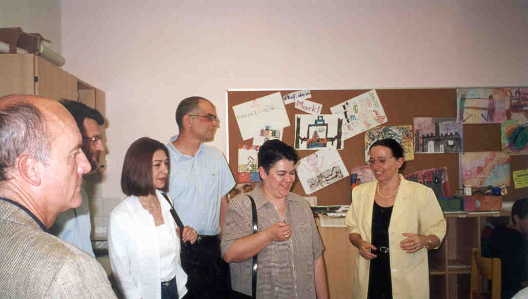 Guided tour at Odilien Institute for the project working team