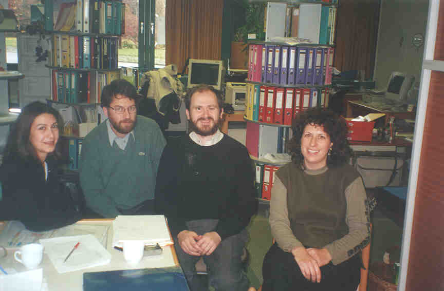 ACCELERATE international working team in the i3s3 facilities at the University of Linz